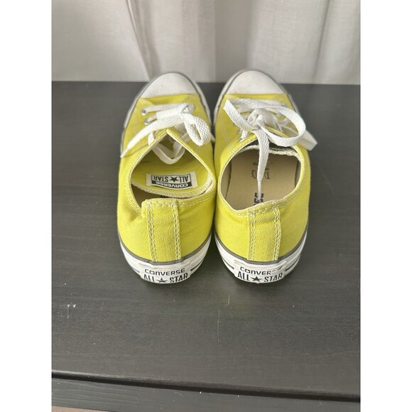 Converse Chuck Taylor All Star Neon Yellow Sneaker Shoes Size M 6 Wo’s 8 - Picture 5 of 7